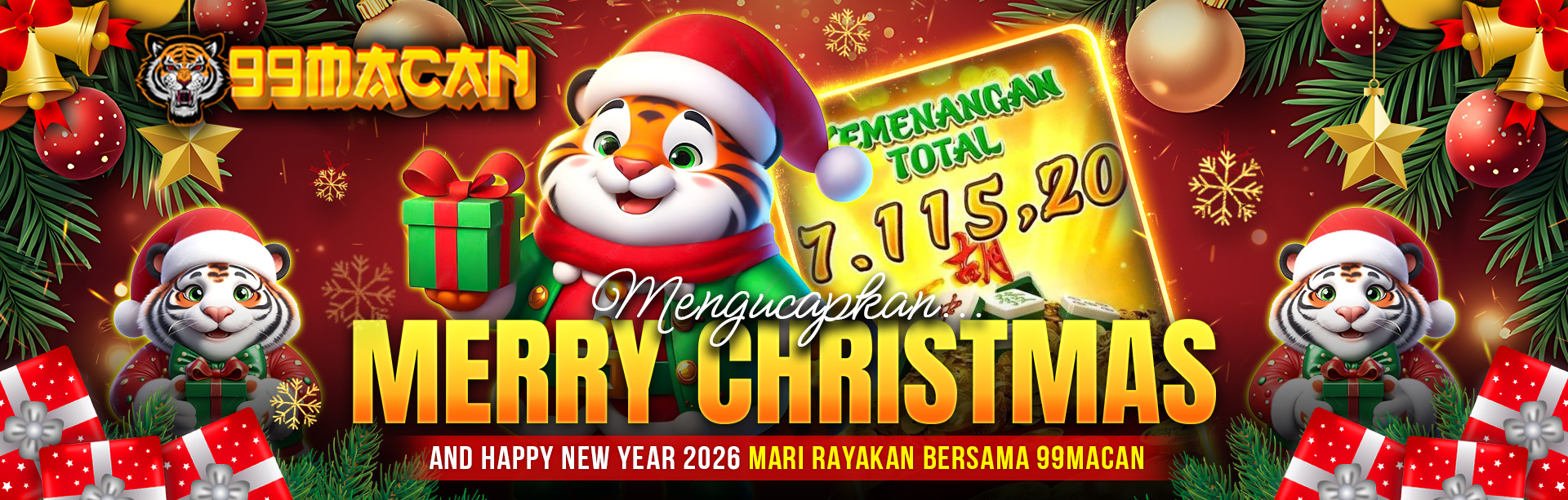 MERRY CHRISTMAS 99MACAN