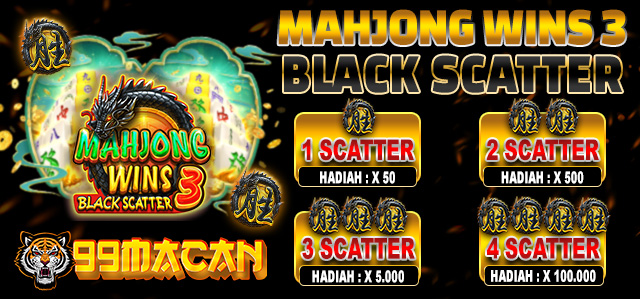 99Macan Scatter Hitam x10000